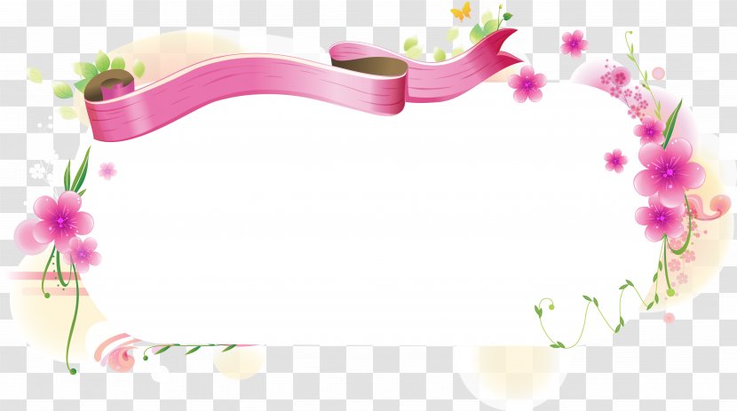 Ribbon Flower - Rose - Signboard Transparent PNG