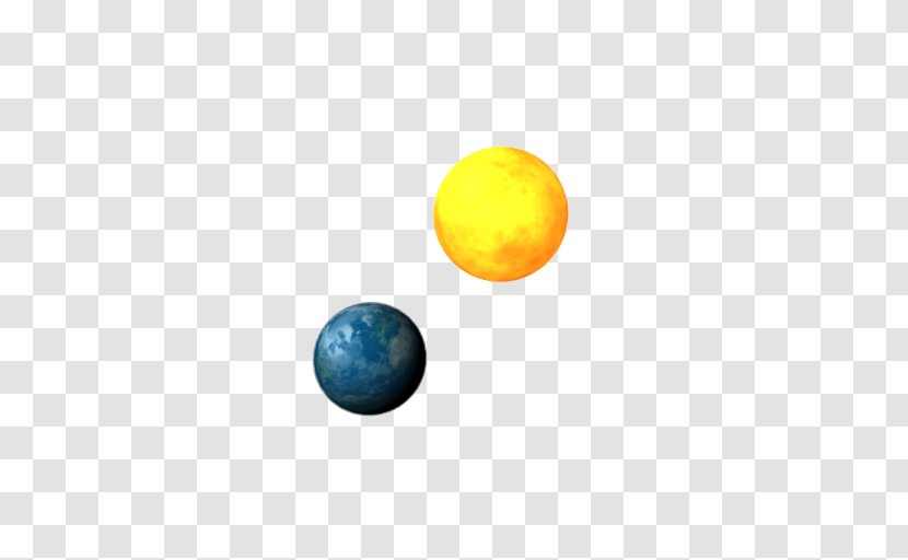 Planet Cartoon - Yellow - Astronomical Object Lacrosse Ball Transparent PNG