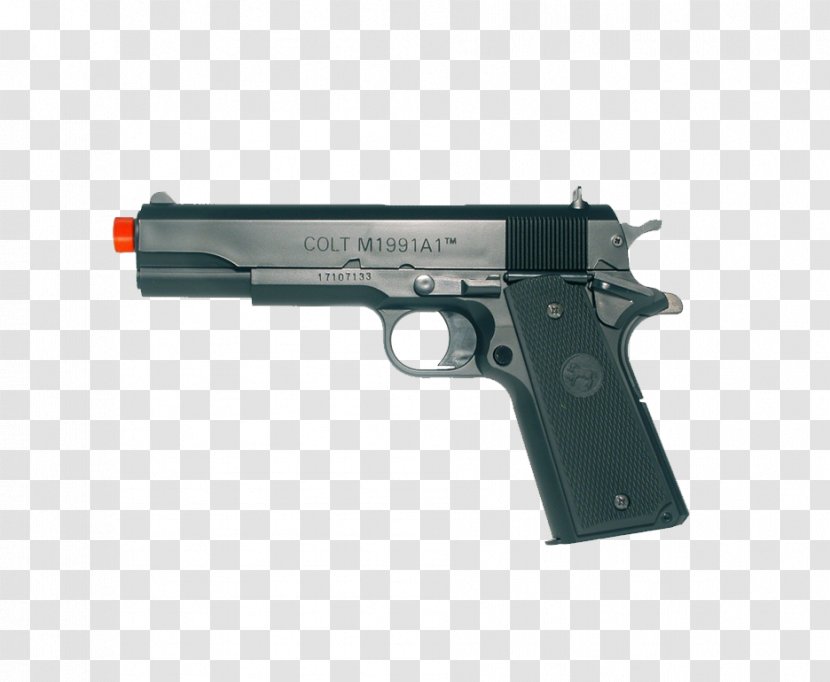 M1911 Pistol Airsoft Guns Colt's Manufacturing Company Firearm - Heart - Weapon Transparent PNG