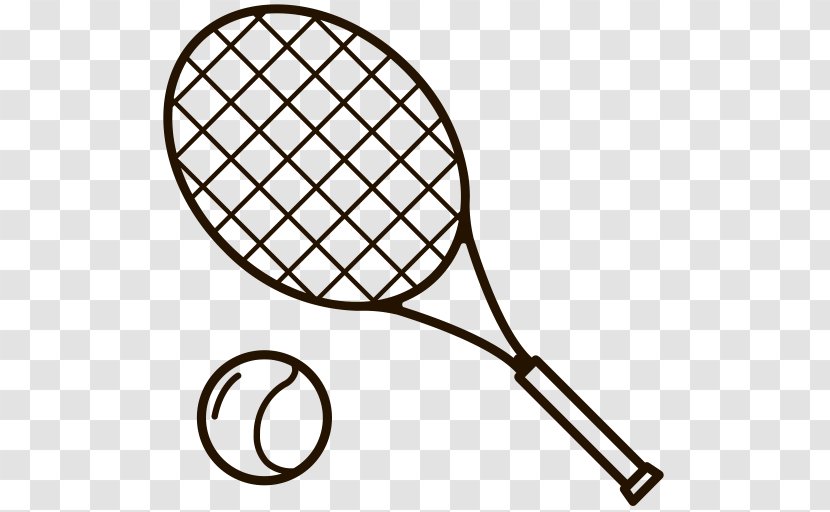Tennis Centre Racket Rakieta Tenisowa Sport - Ball Transparent PNG