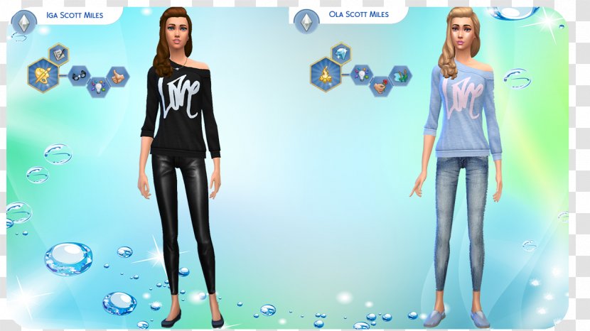 T-shirt Dress Fashion Leggings The Sims 4 - Flower Transparent PNG