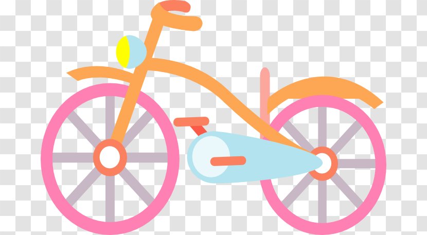 Bicycle Wheels Cycling Vector Graphics - Heart - Cartoon Transparent PNG