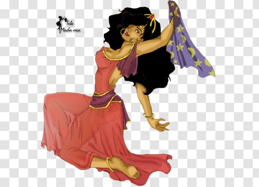 Esméralda Claude Frollo Clopin Trouillefou Dance The Walt Disney Company - Art - Notre-Dame De Paris Transparent PNG