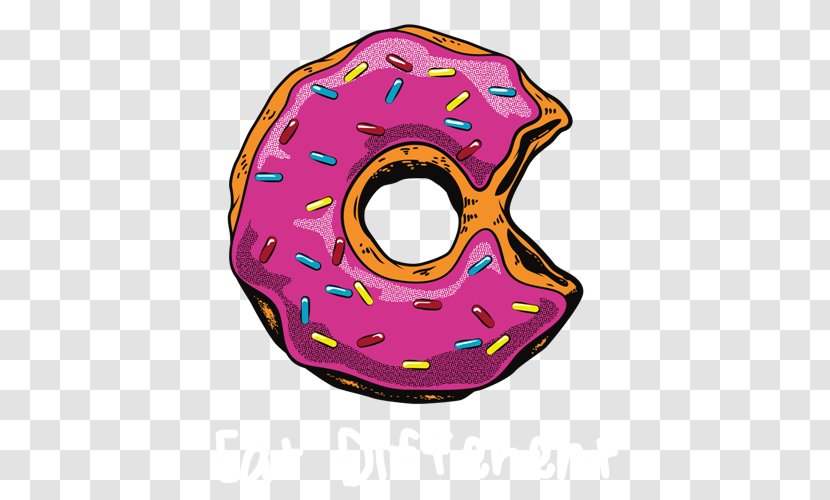 Donuts Homer Simpson Drawing Render - Simpsons - Donut Transparent PNG
