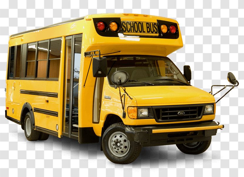 Commercial Vehicle School Bus Minibus Car - Model Transparent PNG