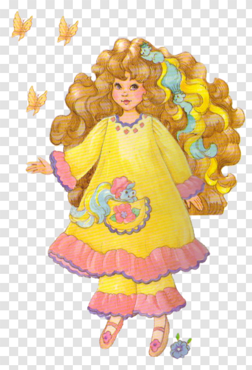 Barbie Yellow Blue Red - Doll - Lovely Parting Line Transparent PNG