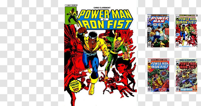 Iron Fist Luke Cage Comics Superhero Harold Meachum - Electricity Man Transparent PNG