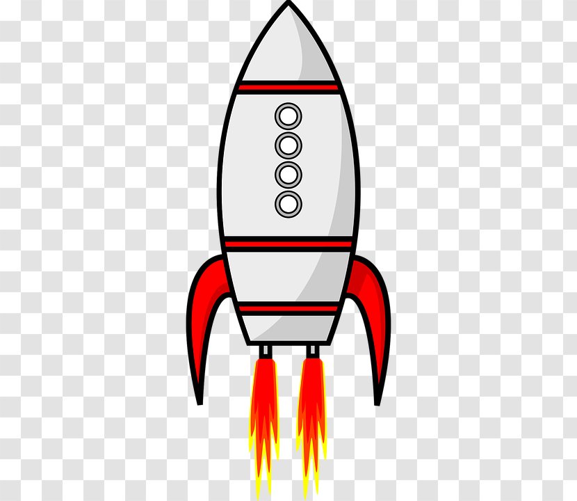 Clip Art Vector Graphics Spacecraft Rocket Image - Cartoon - Tractor Beam Transparent PNG