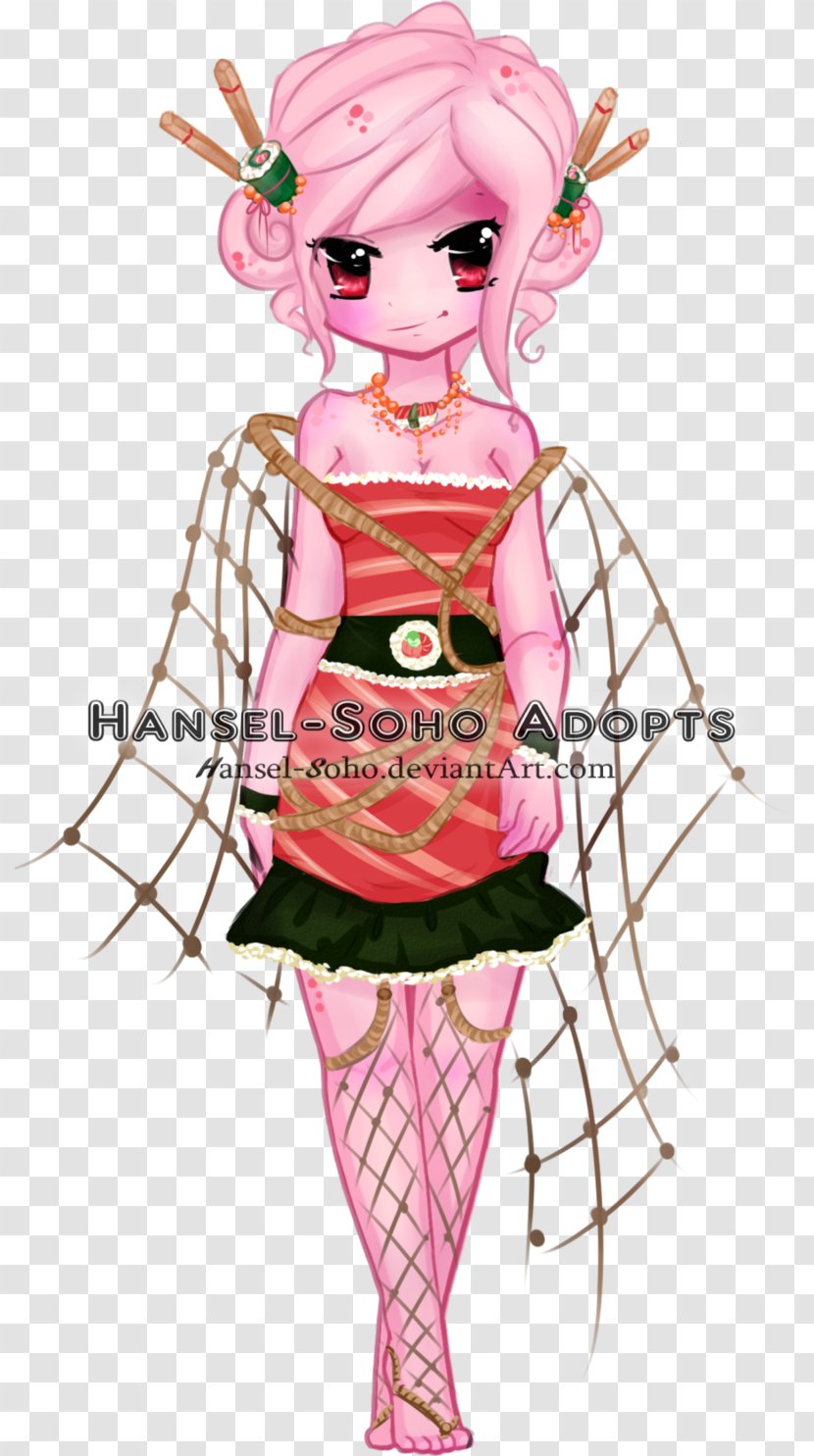 Costume Design Cartoon Doll - Pink M Transparent PNG