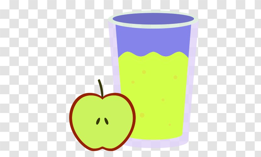 Apple Juice - Cartoon Transparent PNG