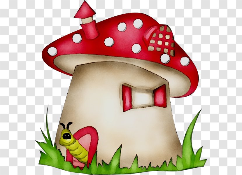 Clip Art Common Mushroom Openclipart - House Transparent PNG