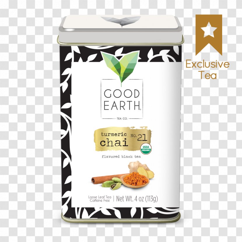 Good Earth Tea Masala Chai Earl Grey Green - Punch Transparent PNG