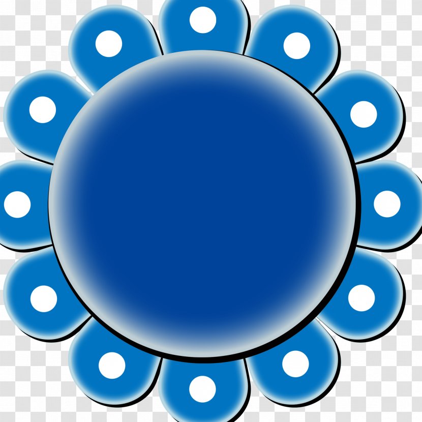 Flower Download Clip Art - Blue Floral Decoration Transparent PNG