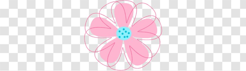 Pink Flowers Clip Art - Color - Baby Cliparts Transparent PNG