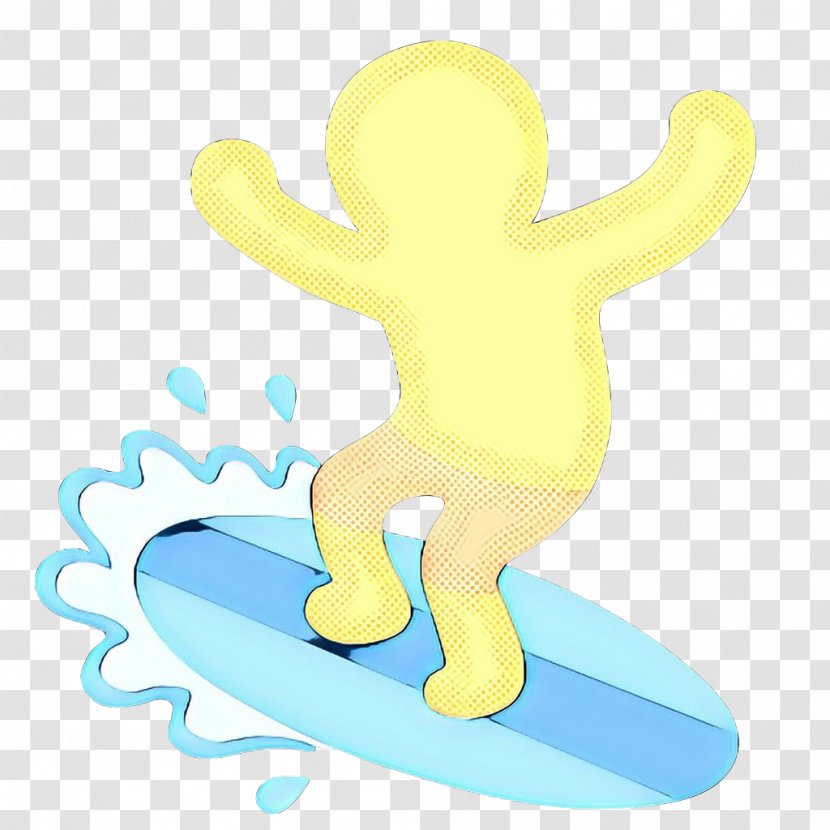 Yellow Boardsport Surfing Clip Art Transparent PNG