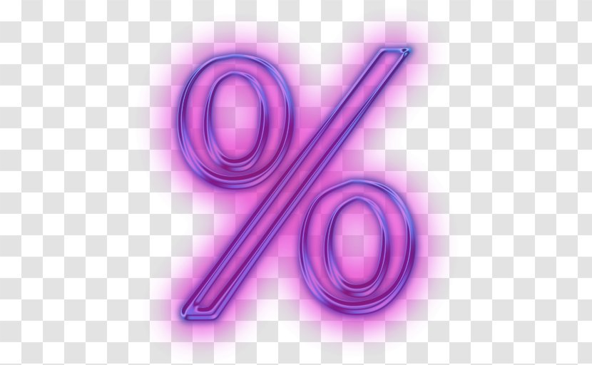 Percent Sign Percentage Symbol Ampersand Ratio - Number Transparent PNG