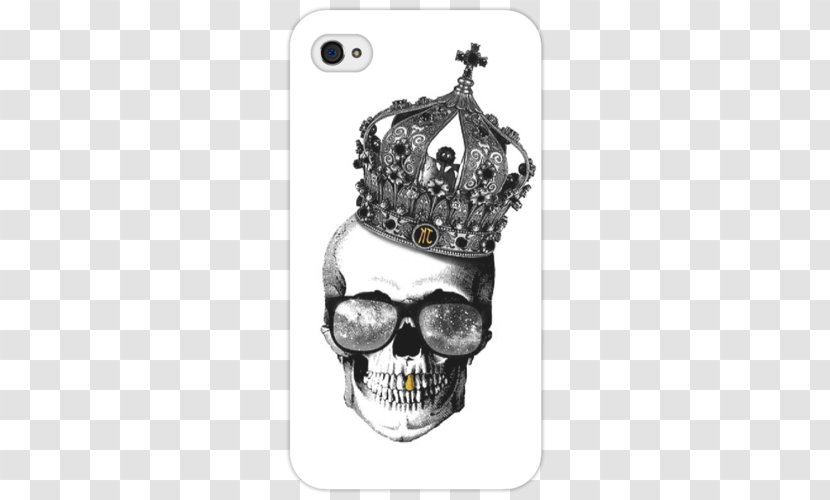 IPhone 4S Apple 7 Plus Skull 6s SE - Art Transparent PNG