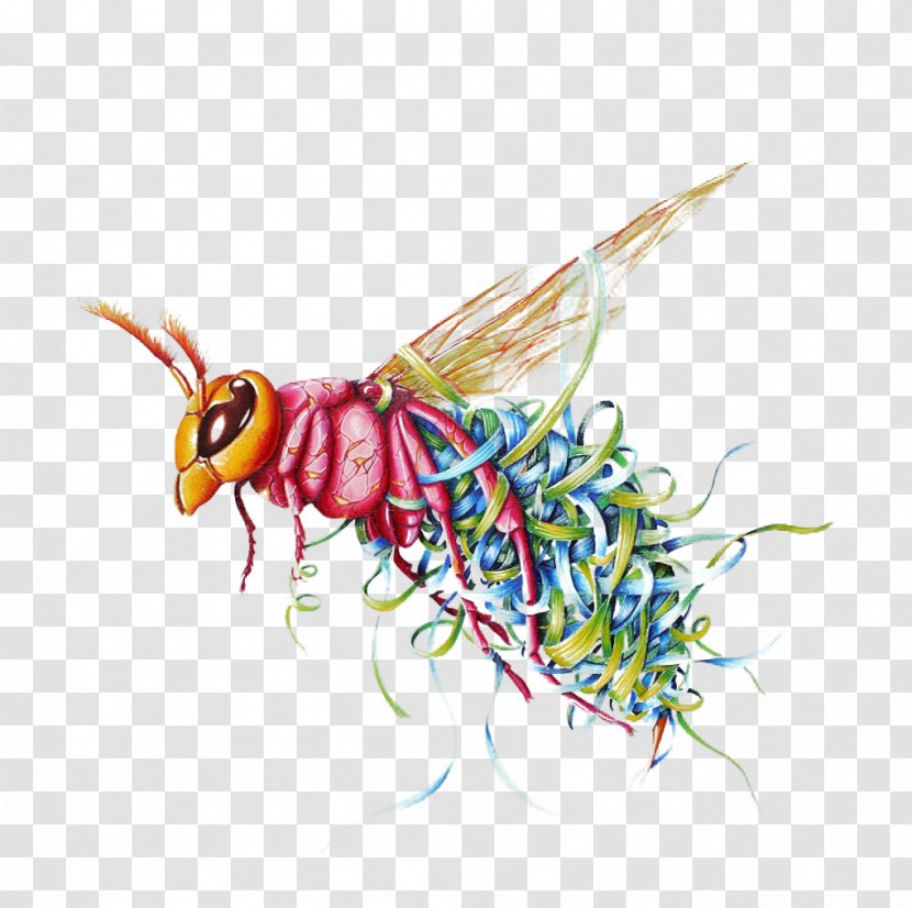 Painting Illustration - Pest - Bee Transparent PNG