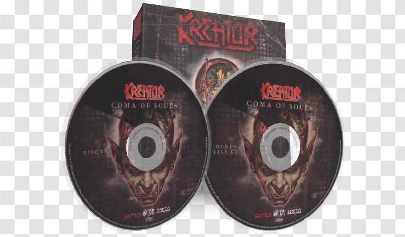 Compact Disc Coma Of Souls Kreator Brand Import Transparent PNG