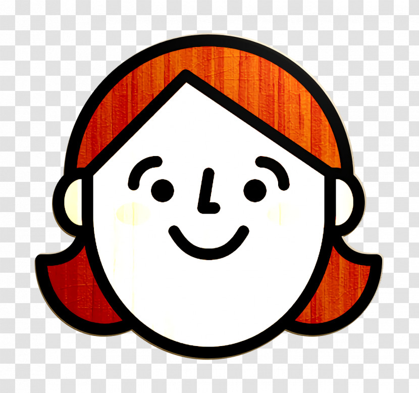 Girl Icon Woman Icon Happy People Icon Transparent PNG