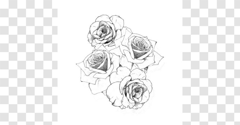 Tattoo Drawing Rose Flash Image Transparent PNG