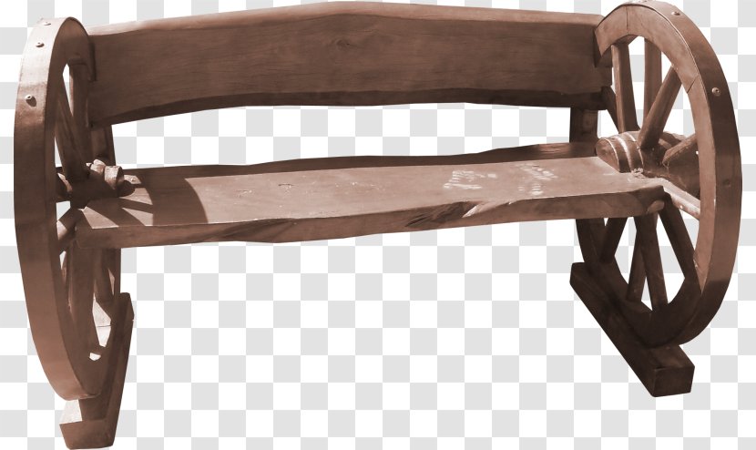 Table Chair Bench Clip Art - Furniture - Park Transparent PNG