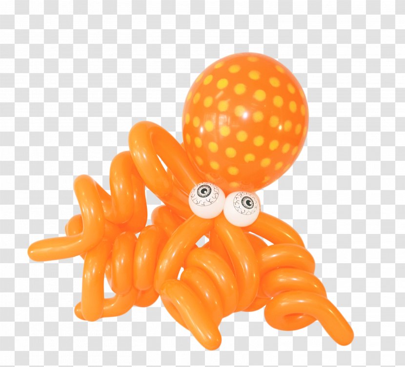 Octopus Balloon Modelling Parade Magic - Art - Octapus Transparent PNG