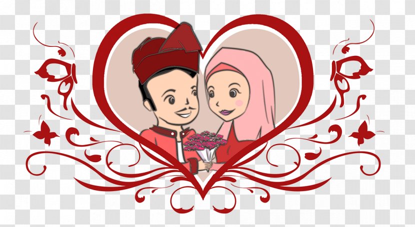 Illustration Clip Art Valentine's Day Love Wedding - Cartoon - Heart Transparent PNG
