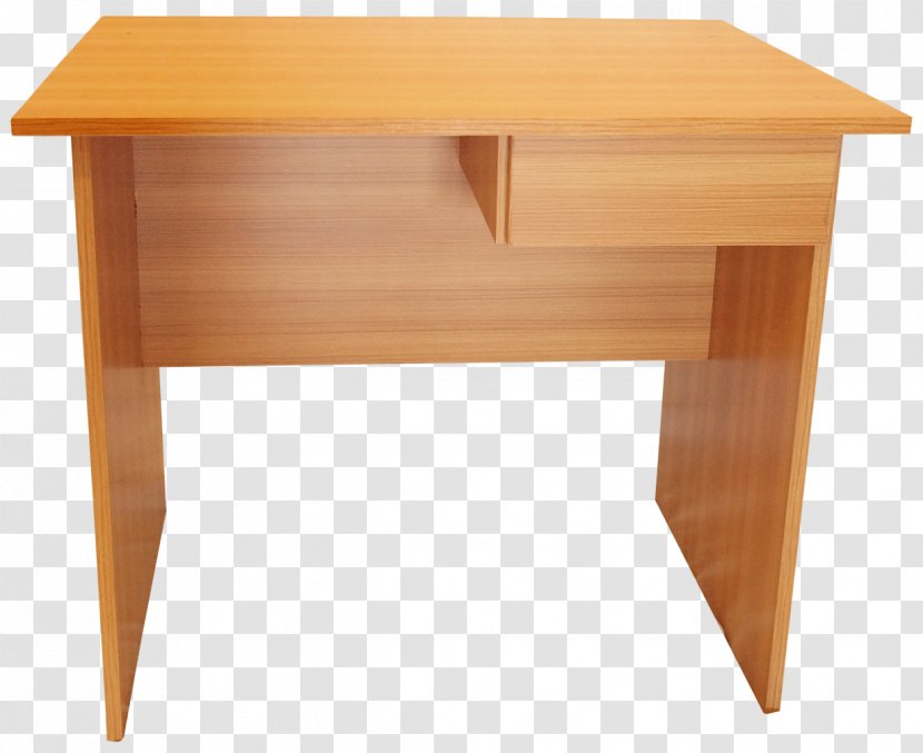 Table Chair Furniture Drawer Classroom - Wood Stain Transparent PNG