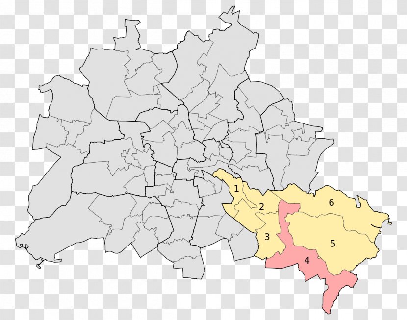 Pankow Mitte DRK Kreisverband Müggelspree E.V. Berlingo Barrutiak Electoral District - Map Transparent PNG
