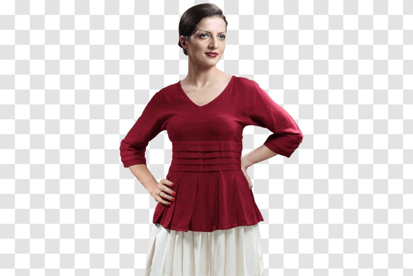 Amazon.com Neckline Waist Sleeve Top - Shoulder - Dress Transparent PNG