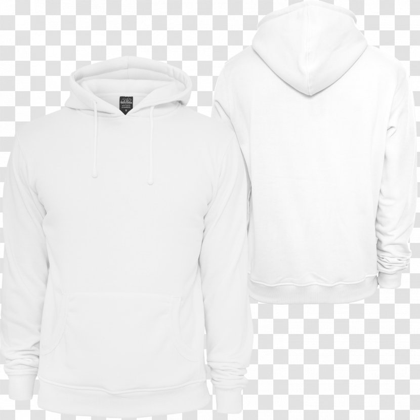 Hoodie Outerwear Sleeve Neck - White Transparent PNG