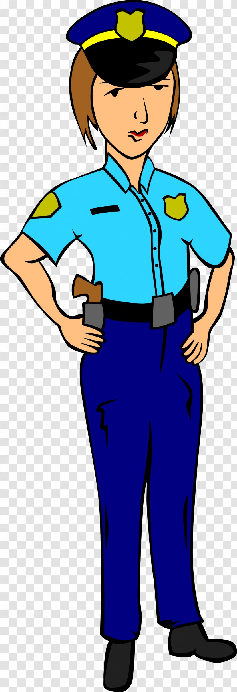 Police Officer Free Content Clip Art - Boy - Clipart Transparent PNG