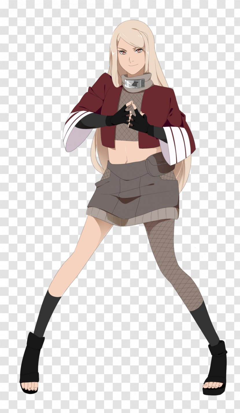 Temari Sakura Haruno Naruto Uzumaki Gaara Daughter - Silhouette Transparent PNG