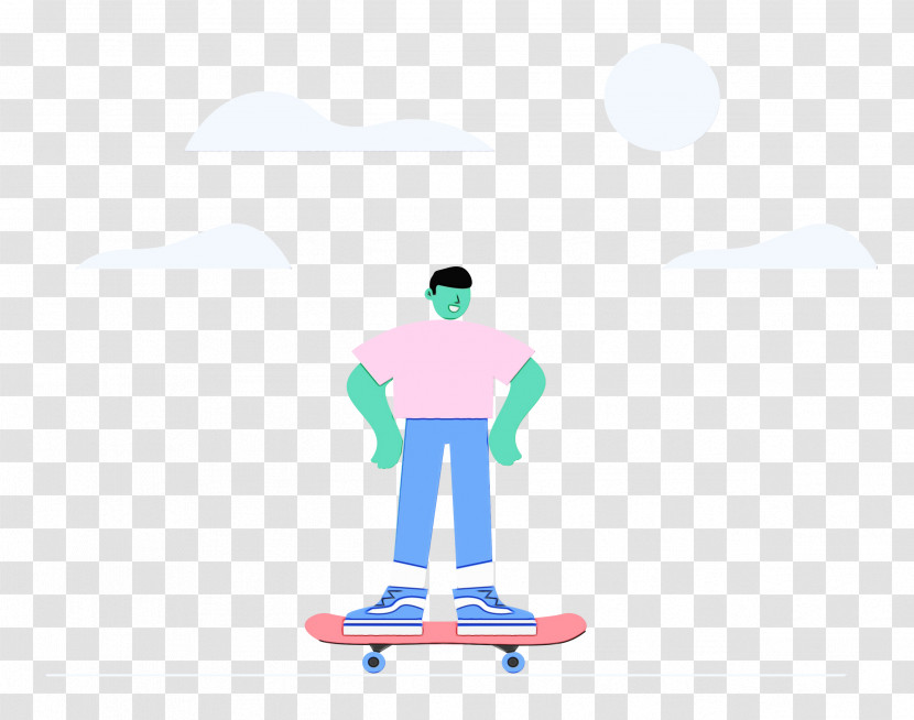 Skateboard Font Physical Fitness Skateboarding Logo Transparent PNG