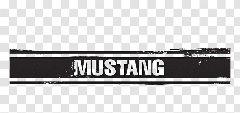 2010 Ford Mustang Car Shelby Kuga - Monochrome Photography - Symbol Transparent PNG