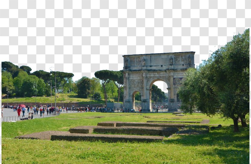 Piazza Venezia Ferrara Architecture - Grass - Italy's Capital Rome 3 Transparent PNG