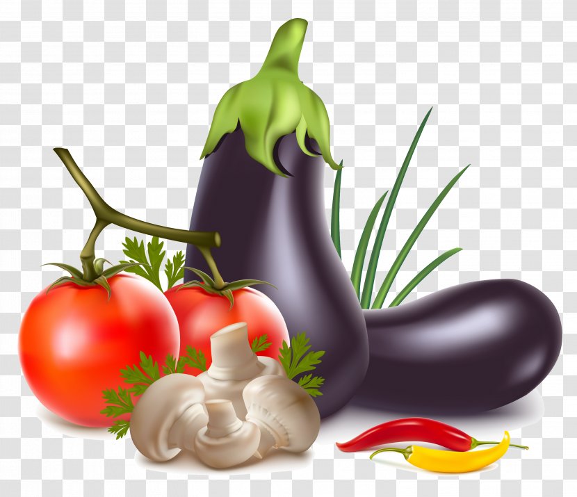 Veggie Burger Vegetable Tomato Fruit - Diet Food - Eggplant Transparent PNG