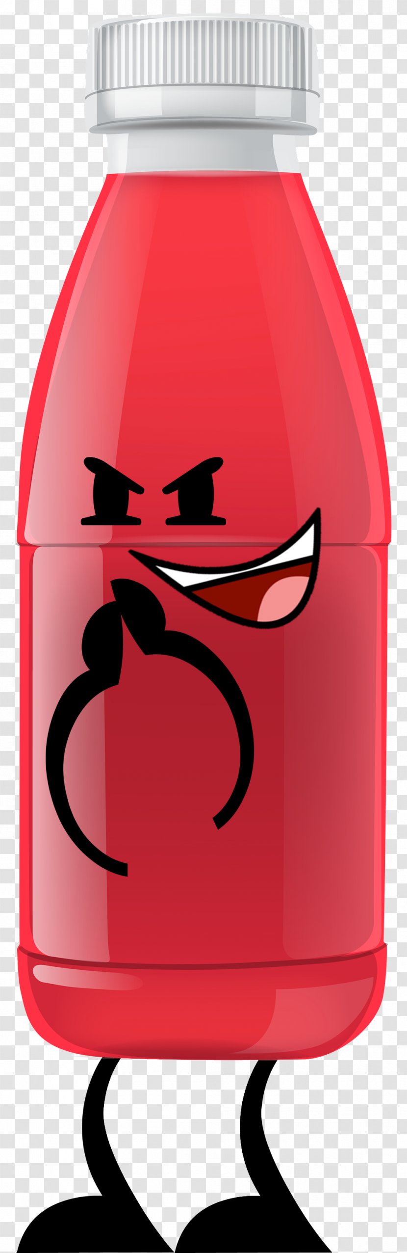 Orange Juice Apple Bottle Clip Art - Big Red Transparent PNG