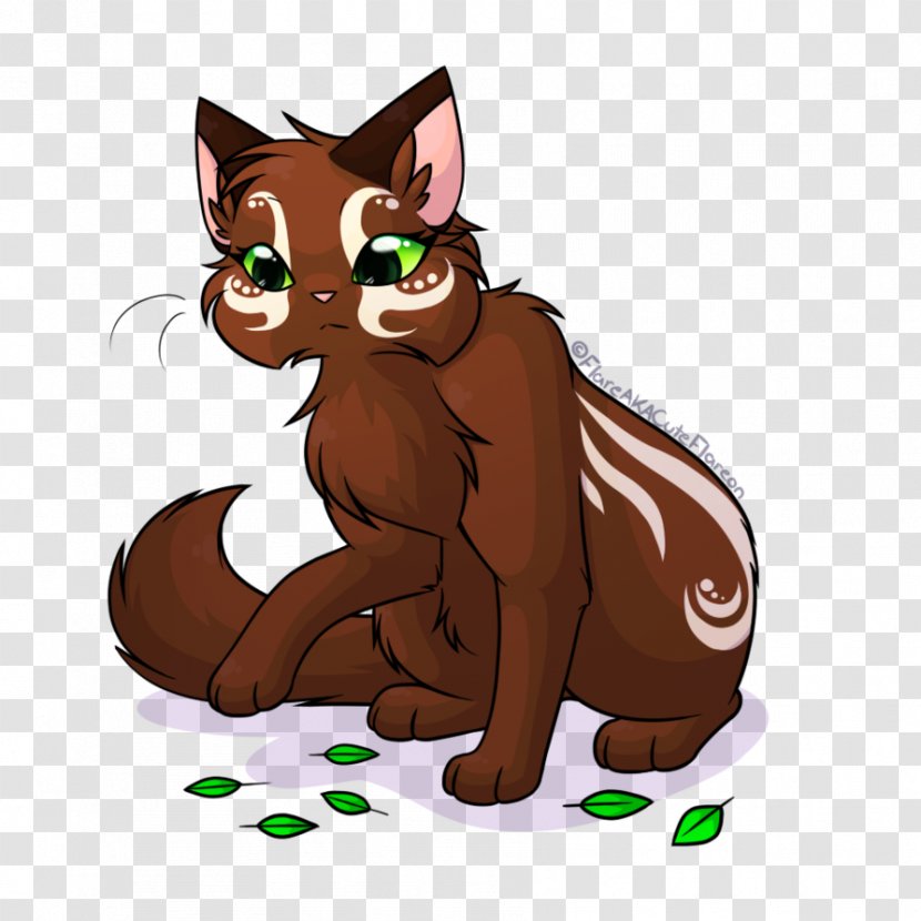 Kitten Whiskers Cat Warriors Drawing - Dog Like Mammal - Real Leaf Transparent PNG