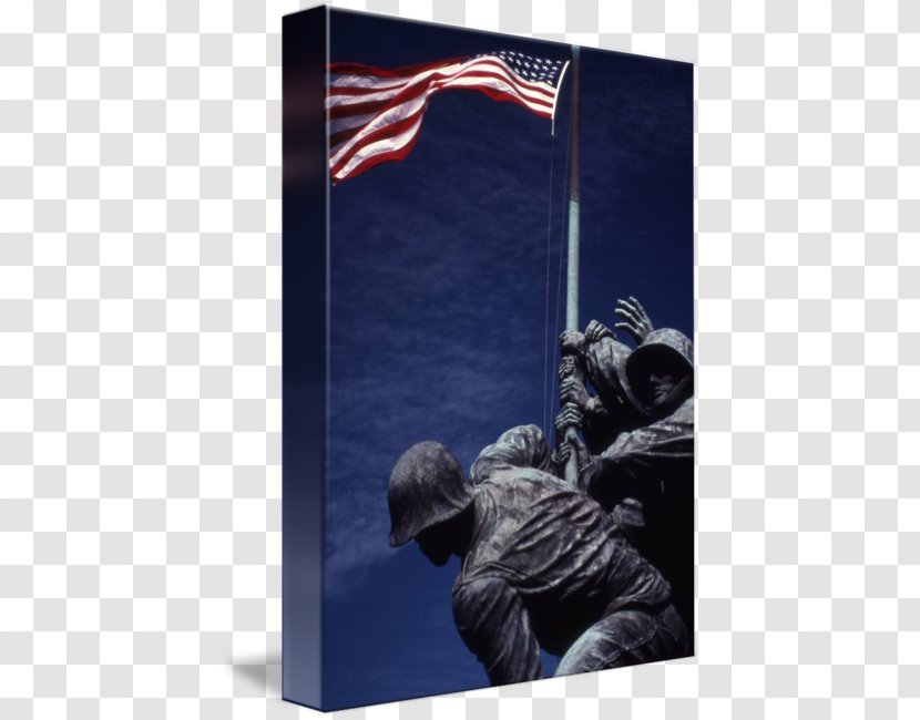03120 Poster Flag - Iwo Jima Transparent PNG