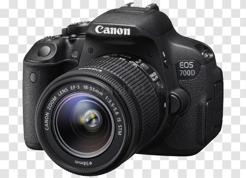 Canon EOS 80D 700D EF-S 18–55mm Lens Digital SLR Camera - Cameras Optics Transparent PNG