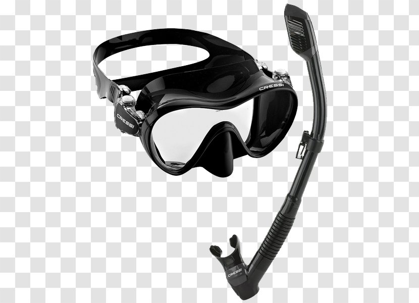Diving & Snorkeling Masks Scuba Underwater Cressi-Sub - Eyewear - Mask Transparent PNG