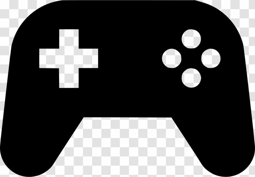 Joystick Wii U Game Controllers - Black And White Transparent PNG