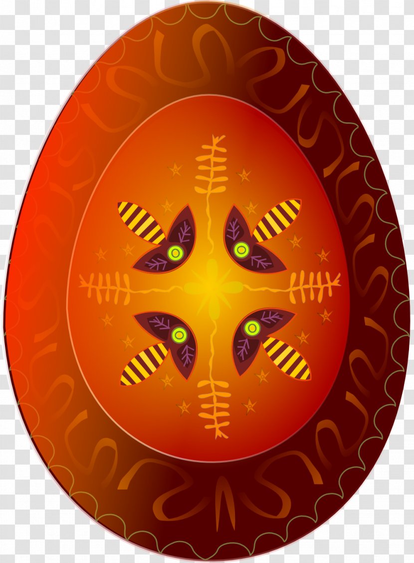 Pysanka Easter Egg Symbol Clip Art - Drawing Transparent PNG