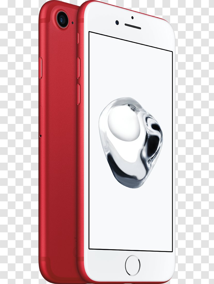 Apple IPhone 7 Telephone Product Red Special Edition - Iphone Plus Transparent PNG