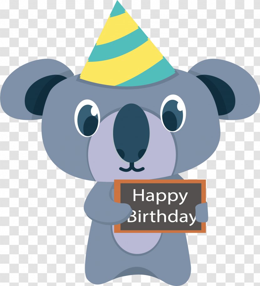 Koala Happy Birthday To You - Vecteur - Koala! Transparent PNG