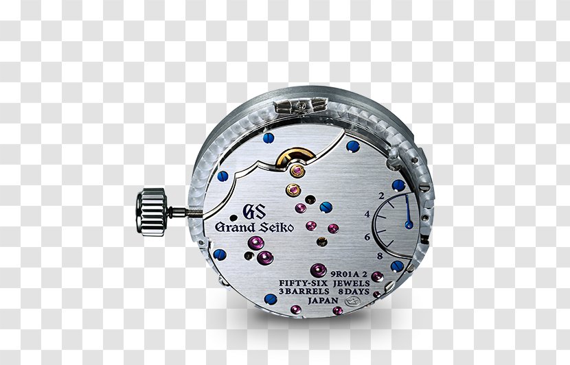 Spring Drive Grand Seiko Movement Clock Transparent PNG