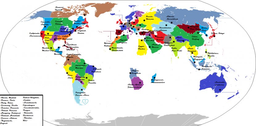 Foreign Relations Of India Israel China Policy - International - World Map Transparent PNG