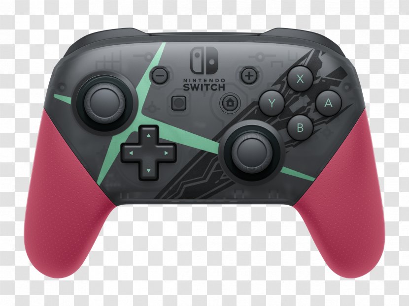 Nintendo Switch Pro Controller Xenoblade Chronicles 2 Game Controllers - Video - Book Opens Transparent PNG